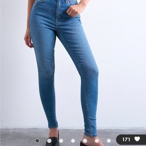 ASOS High Rise Blue Women's Jeans